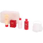 Miniature principale de Trousse de toilette Teddy + Kit Bain (6 pièces) — Parfum Pomme & Cannelle