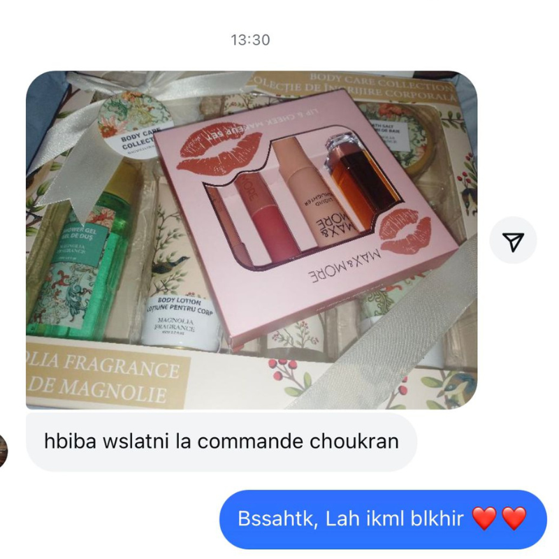 Avis cliente WhatsApp